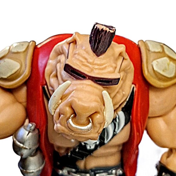 2012 Playmate Viacom Be-Bop Hardhead 6" Action Figure Weapon Stand - Picture 7 of 9